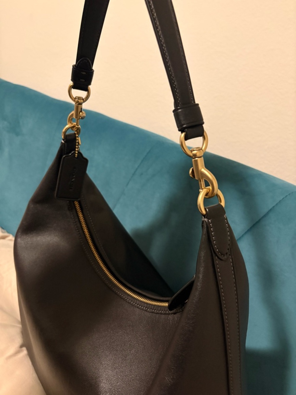 Coach Juliet shoulder bag 38 black - Picture 2 of 7